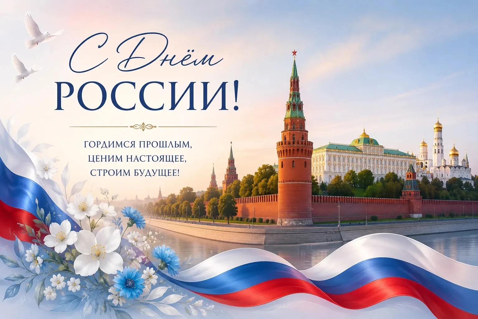 С праздником! С Днём России!